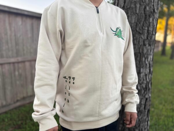 Oops! Quetzal Quarter-Zip Sweatshirt Casual-Unisex